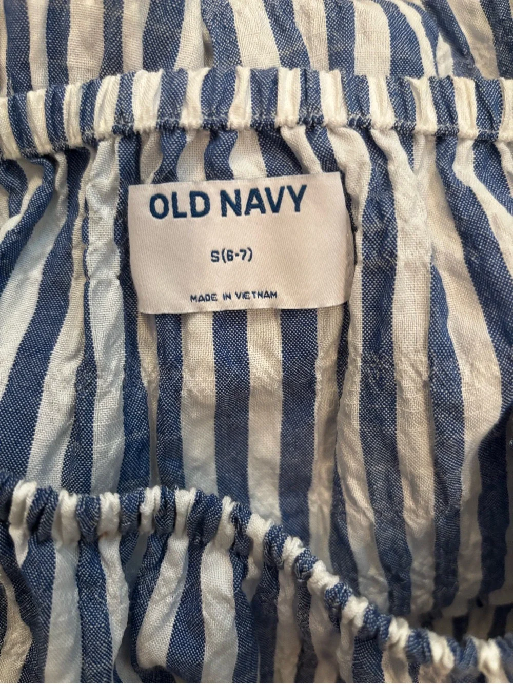 OLD NAVY Striped Two-Piece Set. Size S(6/7).